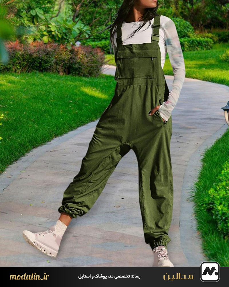 بهترین رنگ‌ها و طرح‌ها برای شلوارهای پیشبندی یا دامن دار