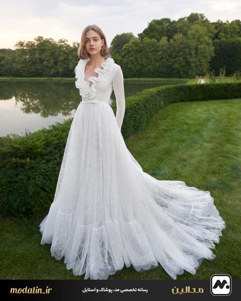 لباس عروس مناسب برای افراد لاغر