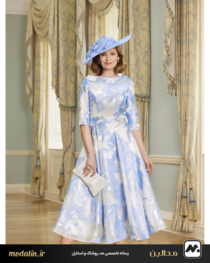 پیراهن فون بلند مجلسی