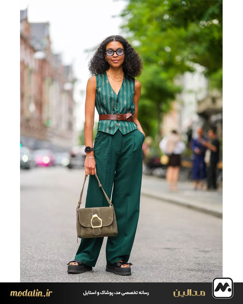 ست کردن وست کوتاه زنانه