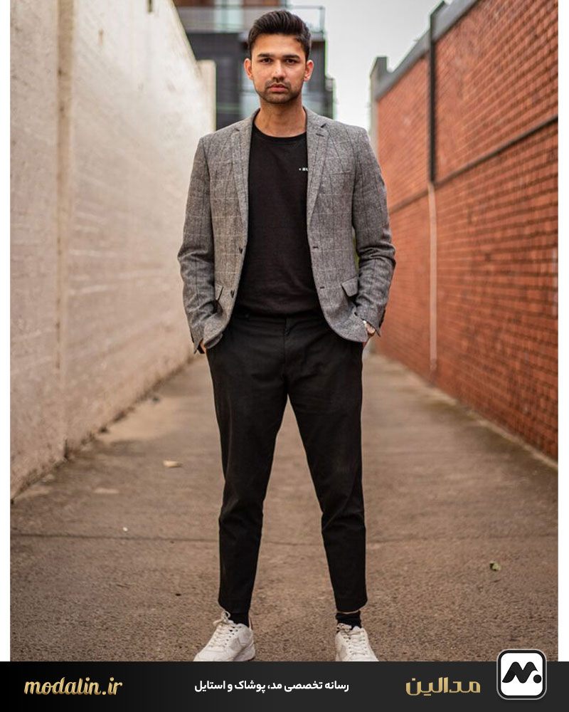 ترکیب بلیزر مردانه با دیگر اجزای استایل