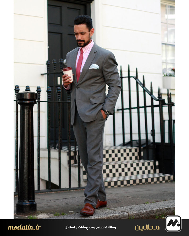 نکات تکمیلی برای ست کردن کت و شلوار طوسی