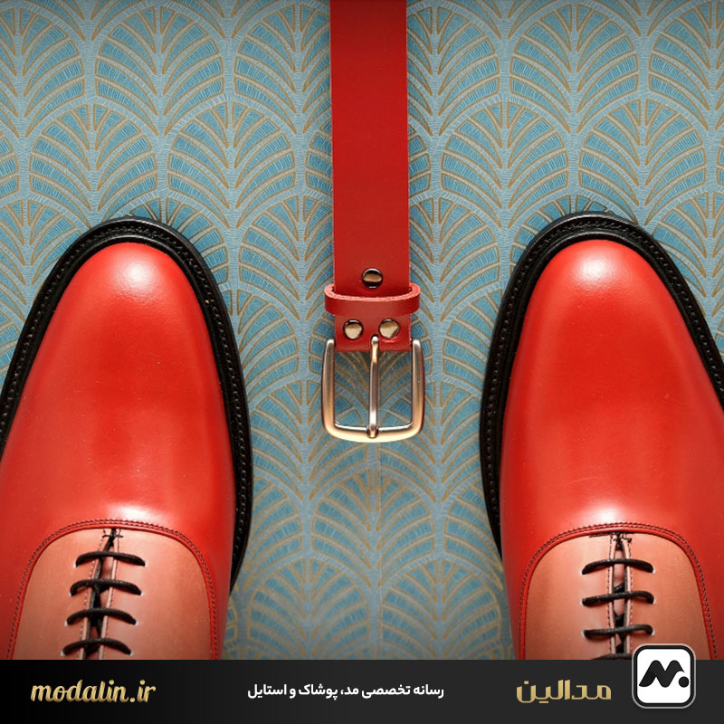 نشانه‌های کیفیت کفش قرمز مردانه مناسب