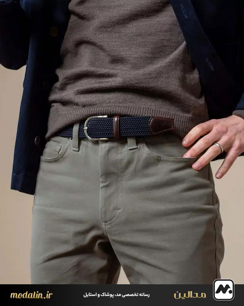 کمربند مناسب شلوار جین – استایل روزمره و کاربردی