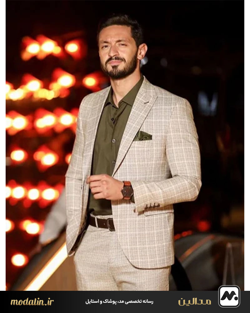 نکات طلایی برای استایل شیک با کت و شلوار بژ