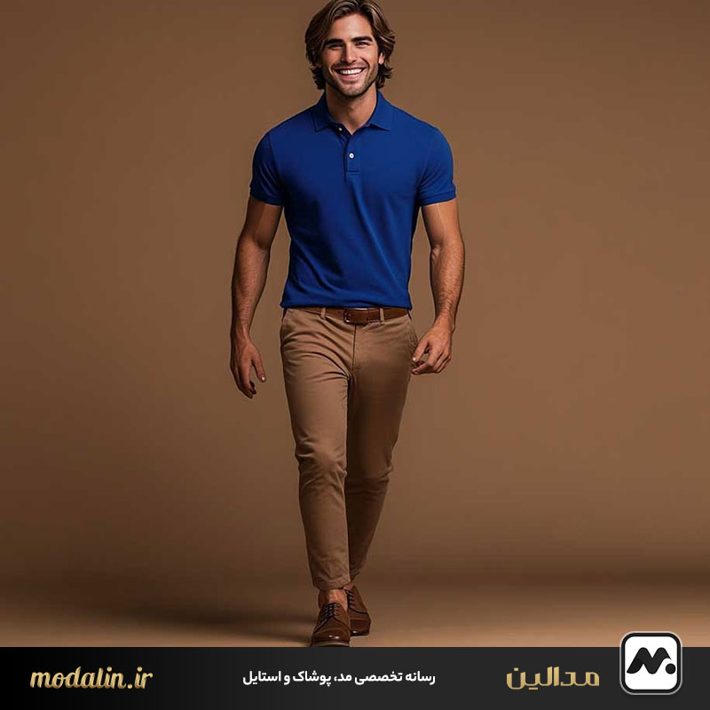 ترکیب آبی و بژ؛ تضاد جذاب و دلنشین