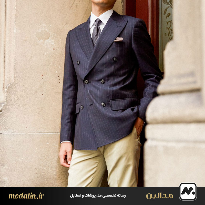 کت‌های دو ردیف دکمه