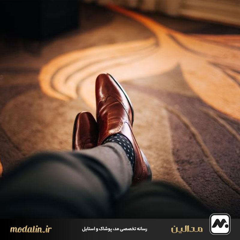 انتخاب کفش نامناسب با کت و شلوار