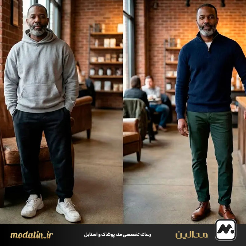 انتخاب لباسهای نامتناسب با فرم بدن