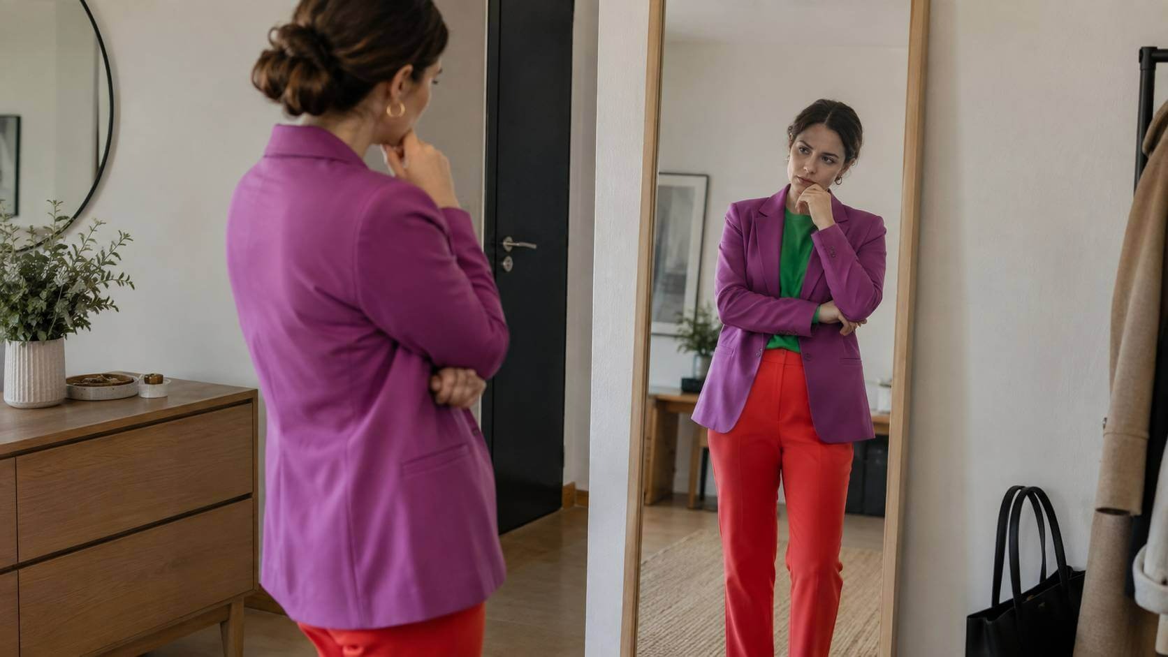 انتخاب رنگها و ترکیبهای نامناسب در استایل کاری